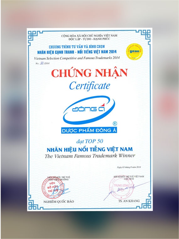 Nhãn hiệu nổi tiếng Việt Nam